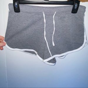 Gray Short Shorts